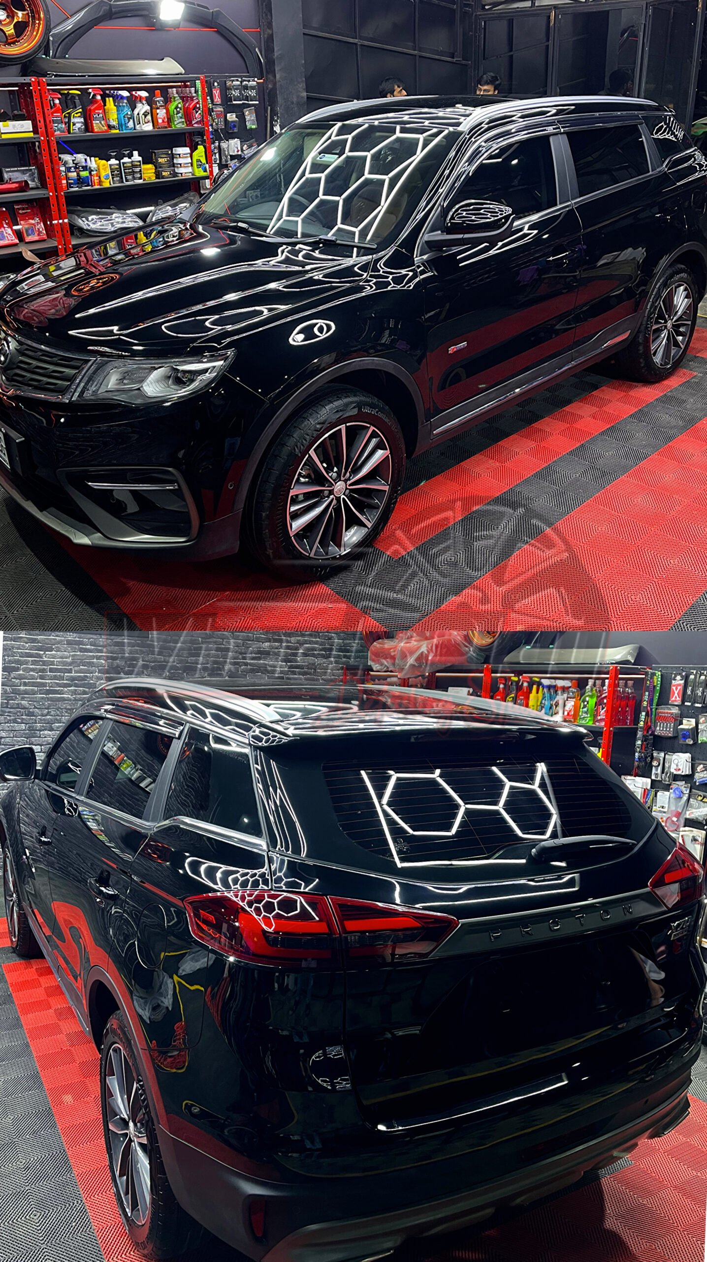 Black haval with ppf protection sheet
